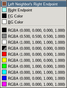Podponuka Load Color From (Načítať farbu z)